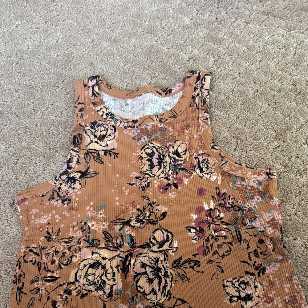 Maurices Floral Tank Top Plus Size XXL Shirt Women’s - Picture 3 of 8